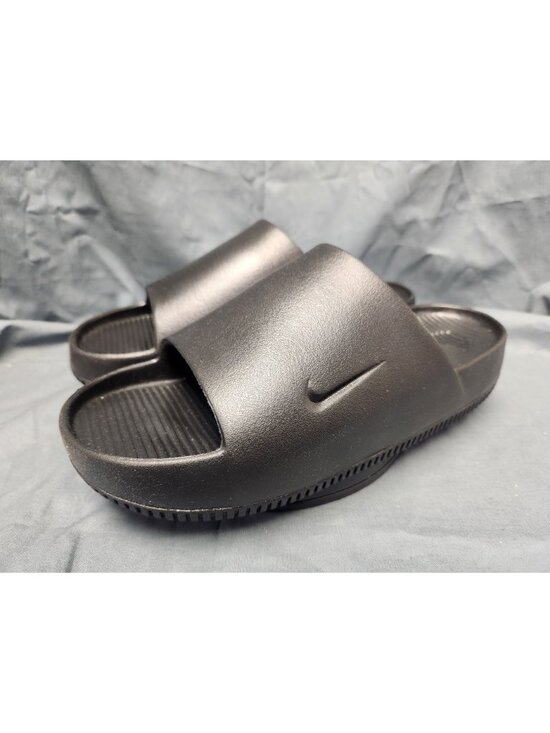 Nike Calm Slide Triple Black FD4116 001 Men\'s Size 8 NEW w/TAGS NO BOX! main image 4